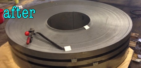 Restored coil after repair — job 01